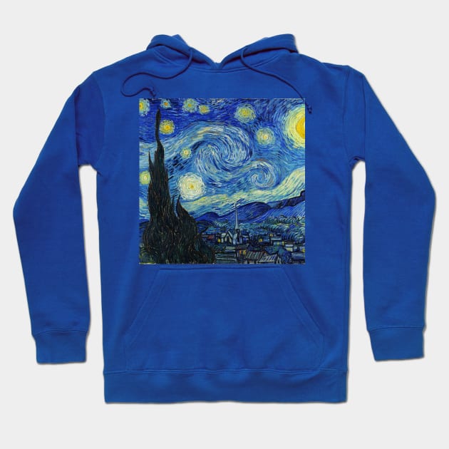 VInvent Van Gogh Starry Night Dutch Famous art Hoodie by CONCEPTDVS